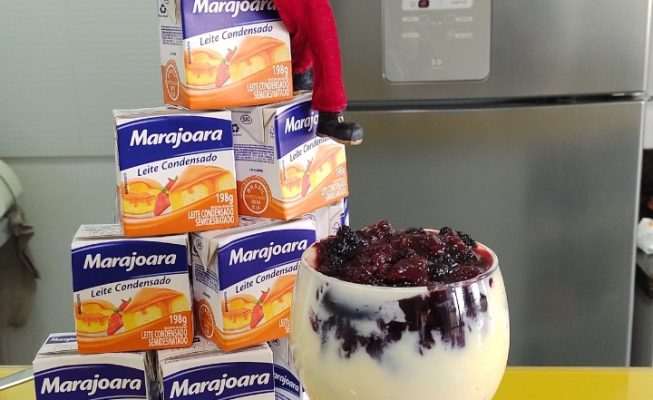 chocotone na taça marajoara laticinios receitas de natal marajoara