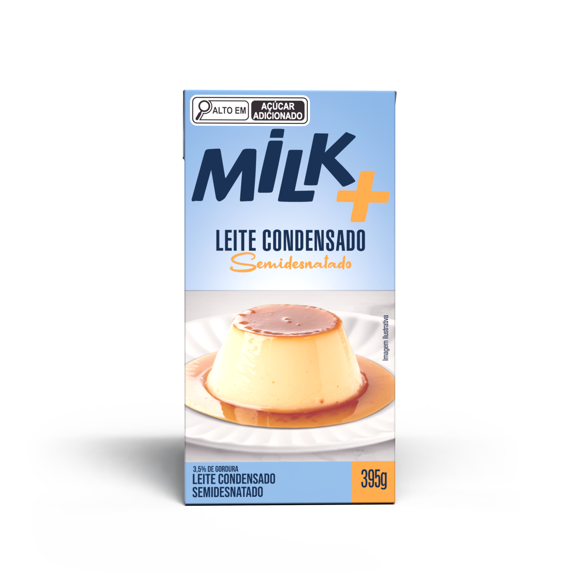 その他 milk Milk+ Leite Condensado Semidesnatado - Marajoara Alimentos